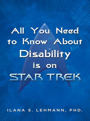 cover image of All You Need to Know About Disability is on Star Trek